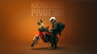 آموزش تکنیک Kickstand Pivot 360 | چگونه با موتورت درجا دور بزنی