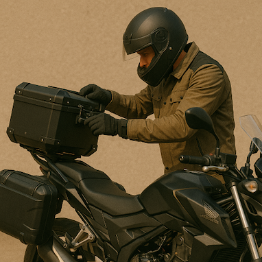 تجهیزات ضروری برای سفر با موتورسیکلت